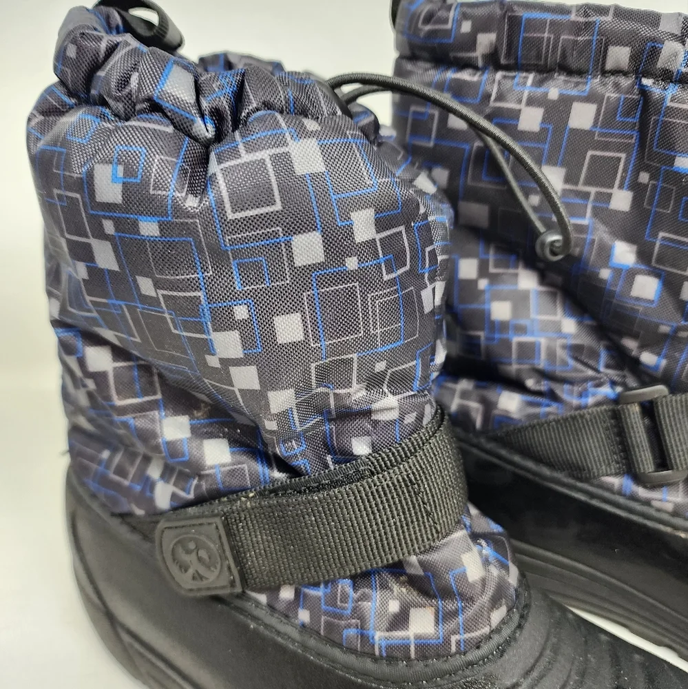 Northside Kids Snow Boots Insulated Water Resistant Faux Fur Lining Boots Size 4